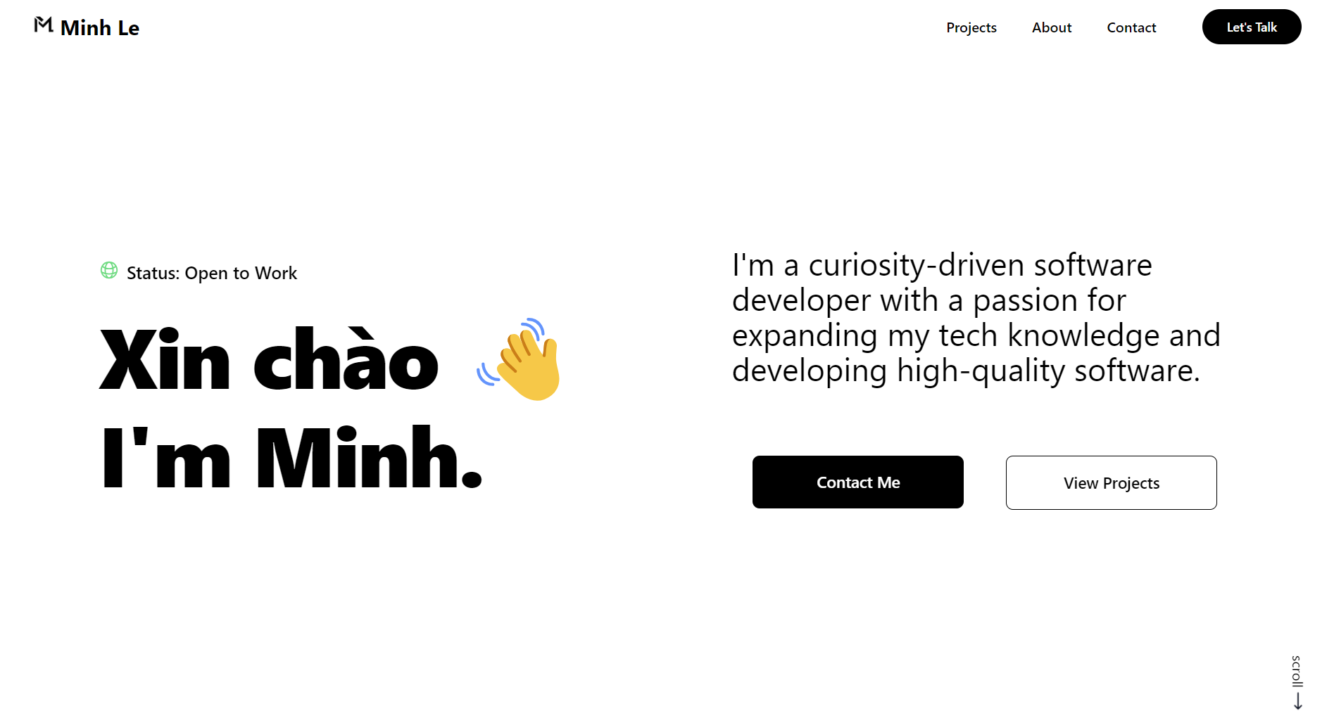 Minh Le | Full Stack Software Developer
